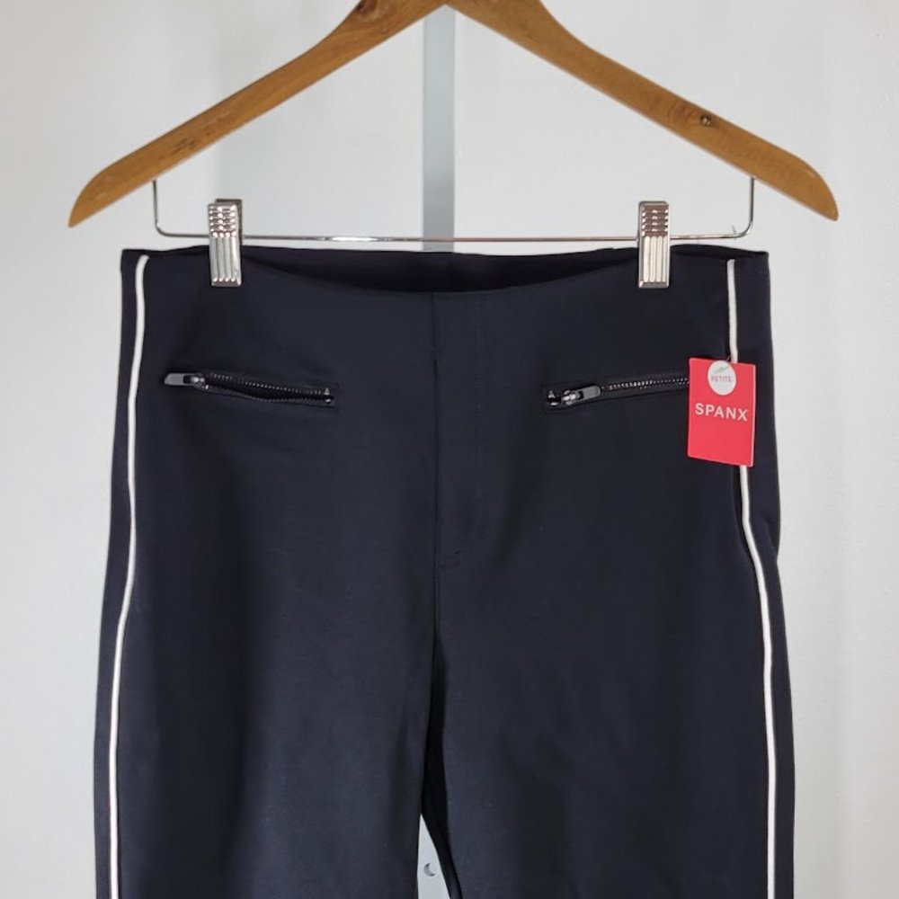 SPANX the perfect pants ankle piped skinny petite Sz L NEW - Picture 4 of 8
